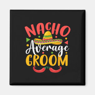 Aimant Nacho Groom Moyen Cinco De Mayo Famille Mexicaine