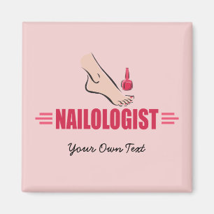 Aimant Nailologiste du salon polonais Funny Pedicure