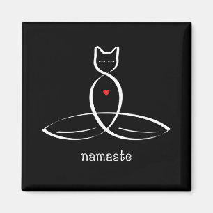 Aimant Namaste - texte de fantaisie de style