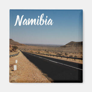 Aimant Namibie Afrique Paysage Route du désert namibien