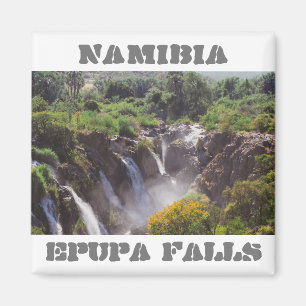 Aimant Namibie Kunene River Epupa Falls Paysage Baobabs
