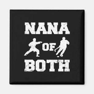 Aimant Nana De Drôle Hockey Et Karate Nana