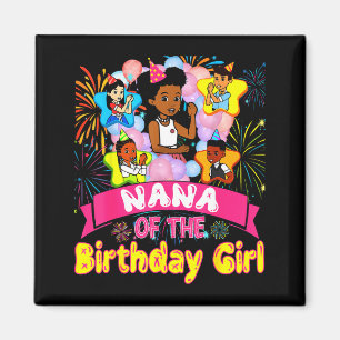 Aimant Nana de la fille d'anniversaire Gracie Poupées d'a