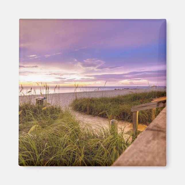 Aimant Naples Beach Floride (Devant)