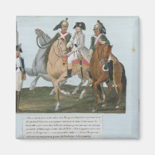 Aimant Napoléon Bonaparte et la sentinelle Varsoviétique