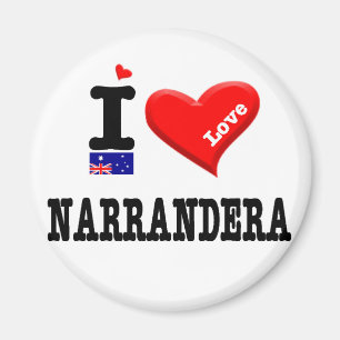 Aimant NARRANDERA - I Love