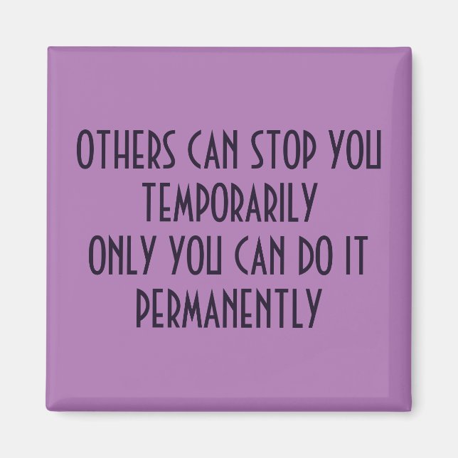 AIMANT N'ARRÊTE PAS (Devant)