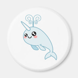Aimant Narwhal Cutie