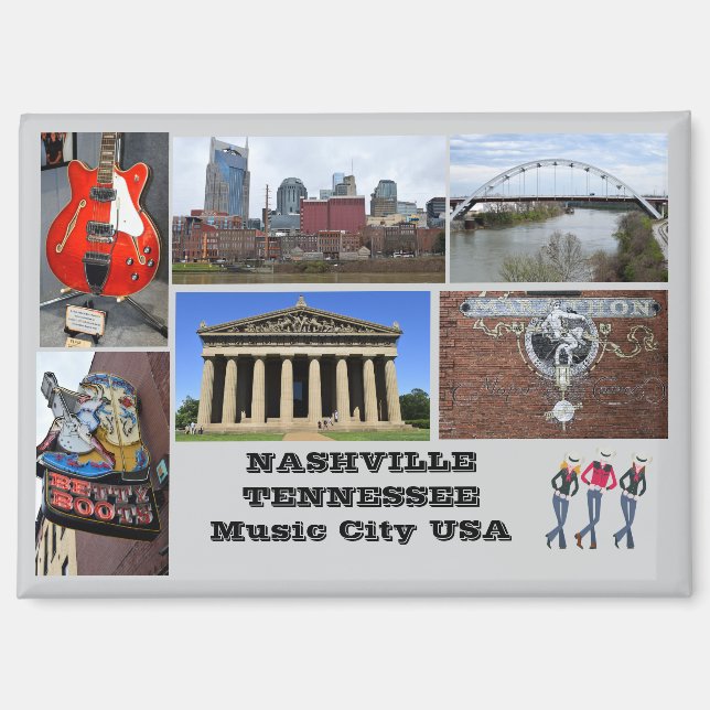 Aimant Nashville Tennessee (Recto)