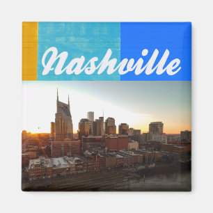 Aimant Nashville Tennessee Ville Paysage magnifique