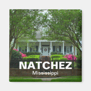 Aimant Natchez, souvenir d'avant-guerre de vacances du