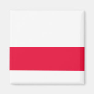 Aimant National Flag of Poland - Rzeczpospolita Polska