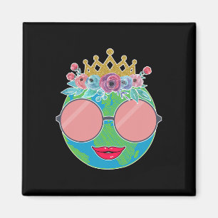 Aimant Nature Couronne Fleurs Femmes Filles Enfants Jour