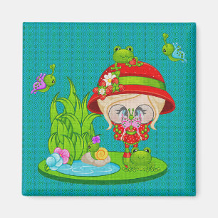 Aimant Nature Lover Frog Faune
