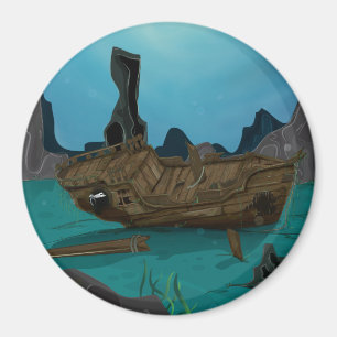 Aimant Naufrage sous-marin