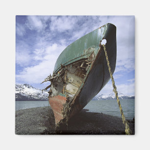 Aimant Naufrage sur le rivage