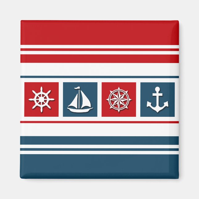 Aimant Nautical design (Devant)