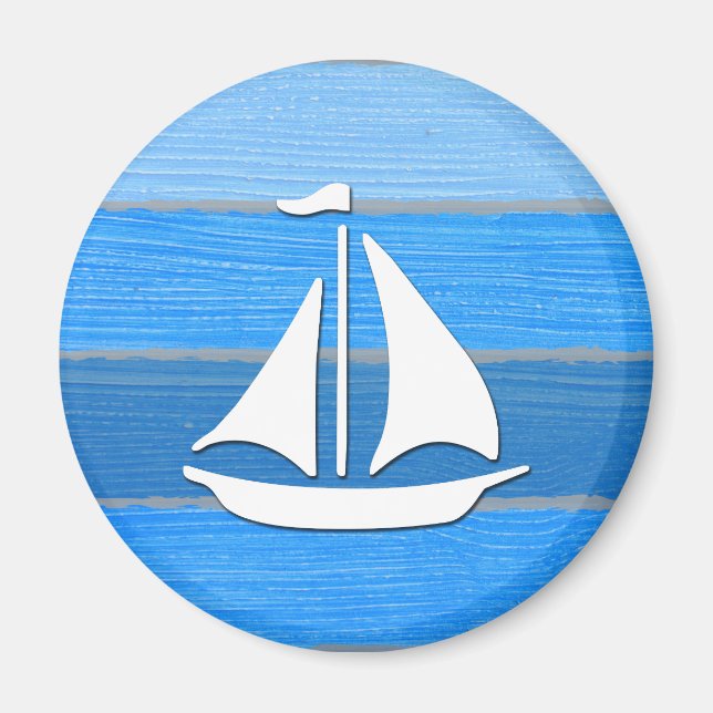 Aimant Nautical themed design (Devant)