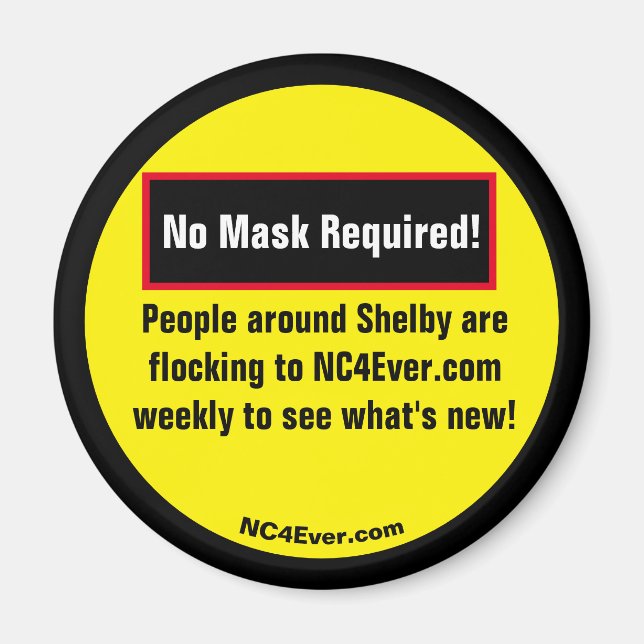 Aimant NC4Ever.com (Devant)