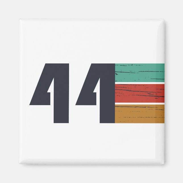 Aimant né en 1944 anniversaire vintage (Devant)