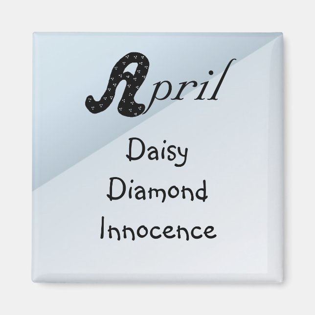 Aimant Né en avril (Devant)