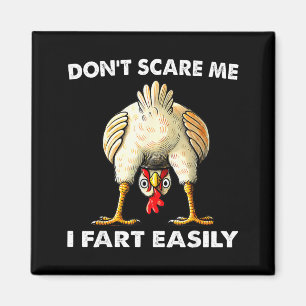 Aimant Ne m'énervez pas je péte facilement humour sarcasm