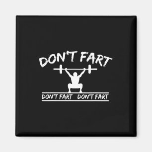 Aimant Ne pète pas Funny Gymnase Fitness Entraînement Poi