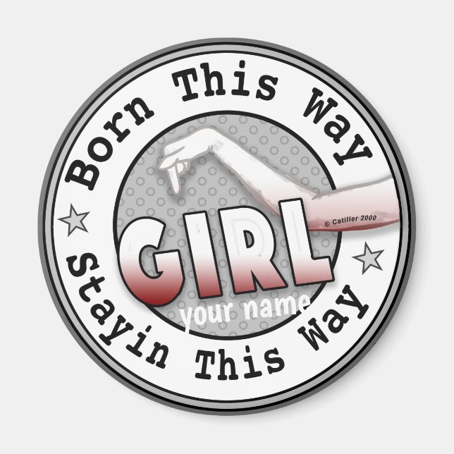 Aimant Né Une Fille (Devant)