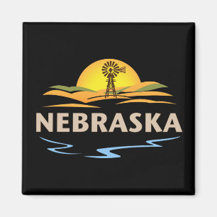 Aimant Nebraska États-Unis d'Amérique