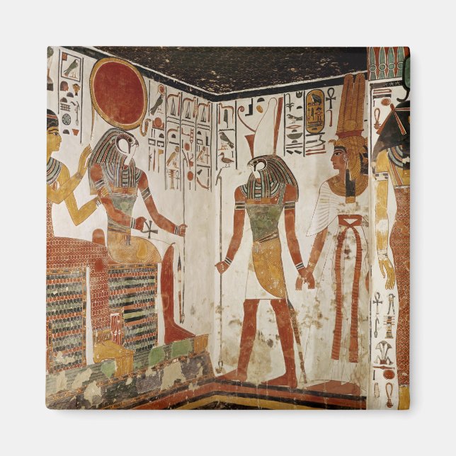 Aimant Nefertari est amené devant le dieu (Devant)
