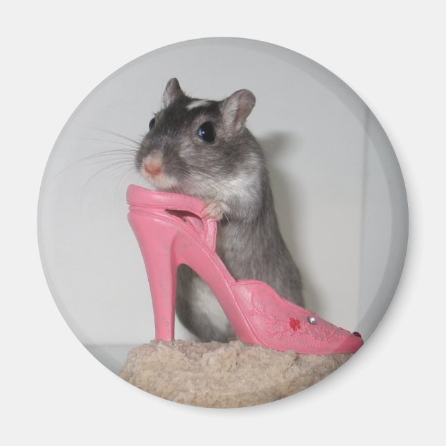 Aimant Nellie le magazine de la Fête des Mères Gerbil (Devant)