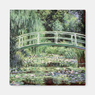 Aimant Nénuphars de blanc de Claude Monet  , 1899