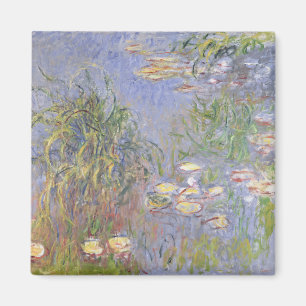 Aimant Nénuphars de Claude Monet , groupe d'herbe