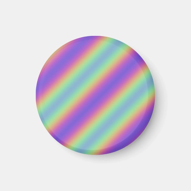 Aimant Neon Glow Rainbow Strinet (Devant)