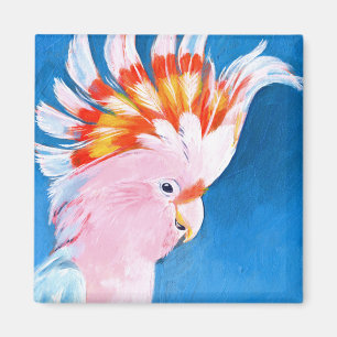Aimant Neon Mohawk - Cockatoo rose