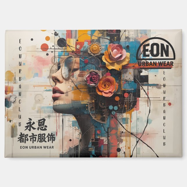 AIMANT NEON ROSE (Recto)