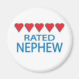 Aimant Nephew à cinq coeurs