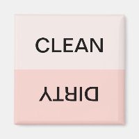 Nettoyer Sale minimaliste rose vif lave-vaisselle
