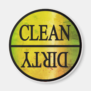 Aimant Nettoyer vert jaune sec