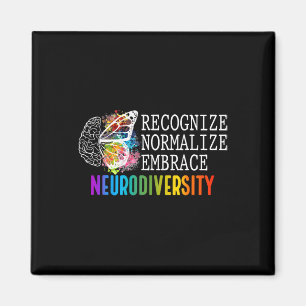 Aimant Neurodiversité Reconnaître Normaliser Adhd Au