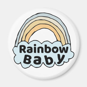Aimant Neutre arc-en-ciel Baby Birth Blessing Birth Mirac