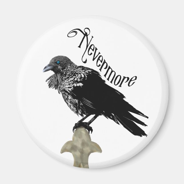 Aimant Nevermore Raven (Devant)