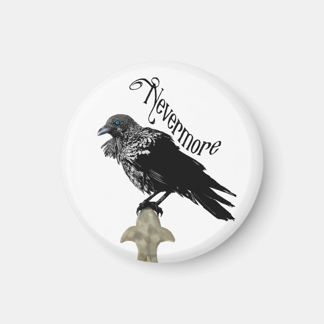 Aimant Nevermore Raven (Devant)