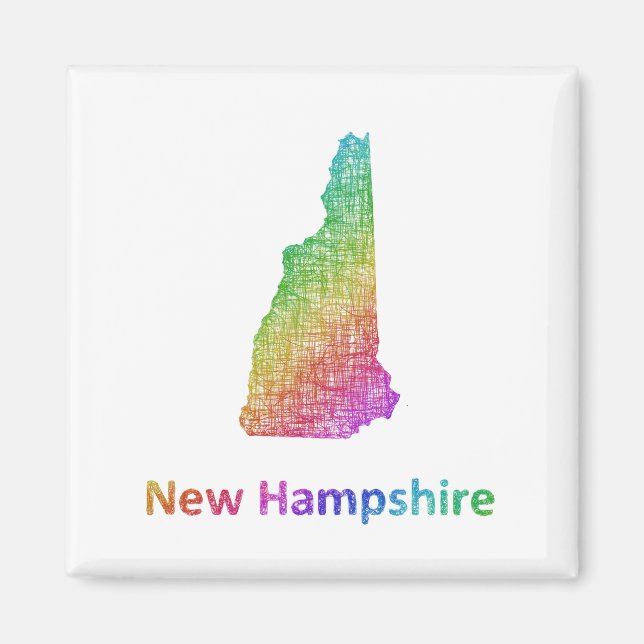 Aimant New Hampshire (Devant)