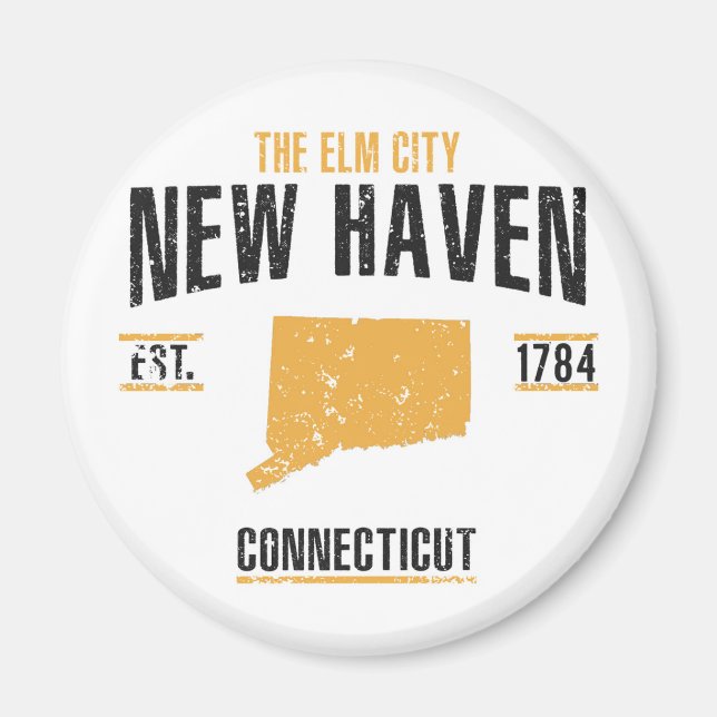 Aimant New Haven (Devant)