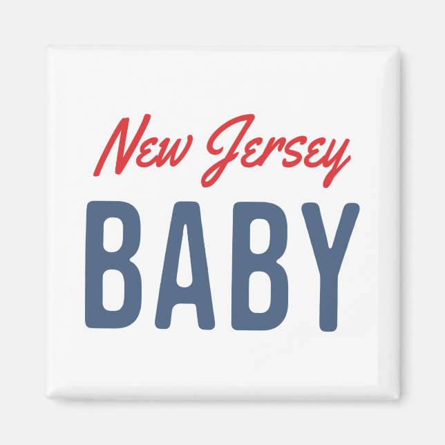 Aimant New Jersey Baby (Devant)