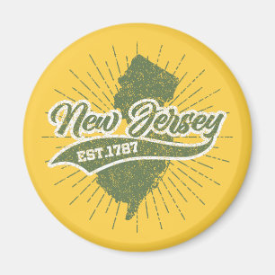 Aimant New Jersey vintage