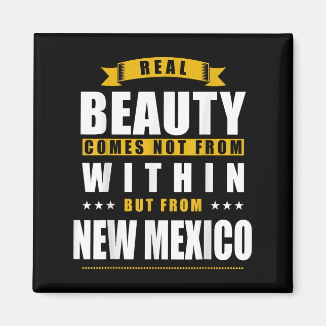 Aimant New Mexico - Funny D City Gift  (Devant)