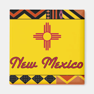 Aimant New Mexico Père Noël Fe