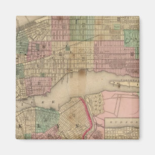 Aimant New York, Brooklyn Map par Mitchell